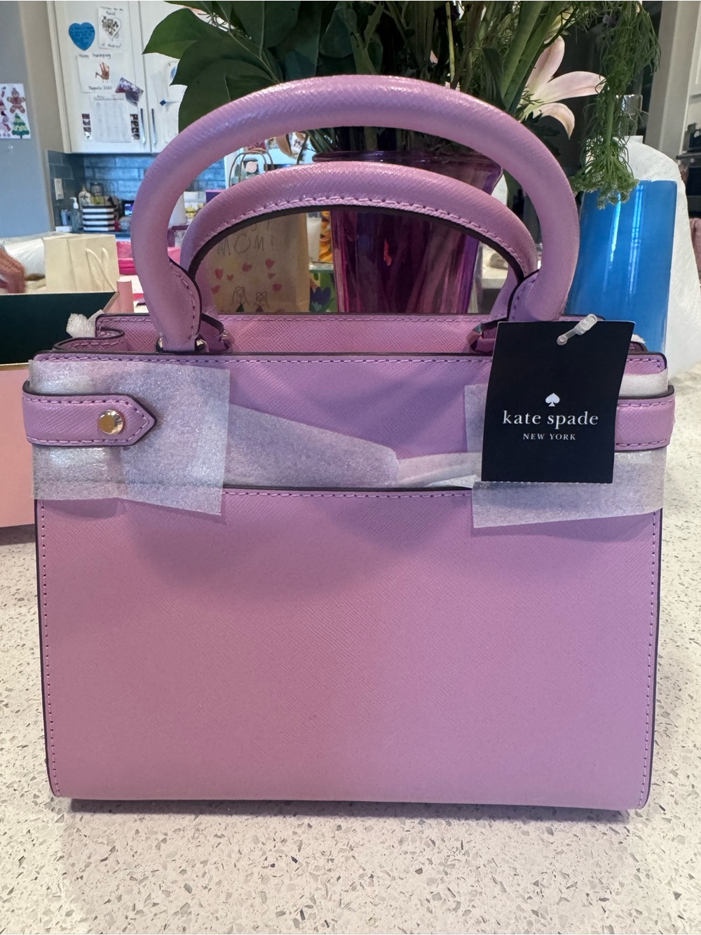 kate spade Berry Crea Saffiano Top-Handle Satchel NWT - Picture 2 of 4